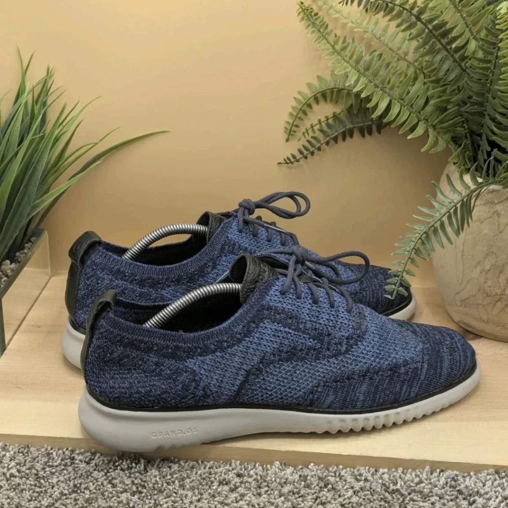 Cole Haan Mens Size 10.5M Zerogrand Flyknit Wingtip Casual Dress Work Shoes